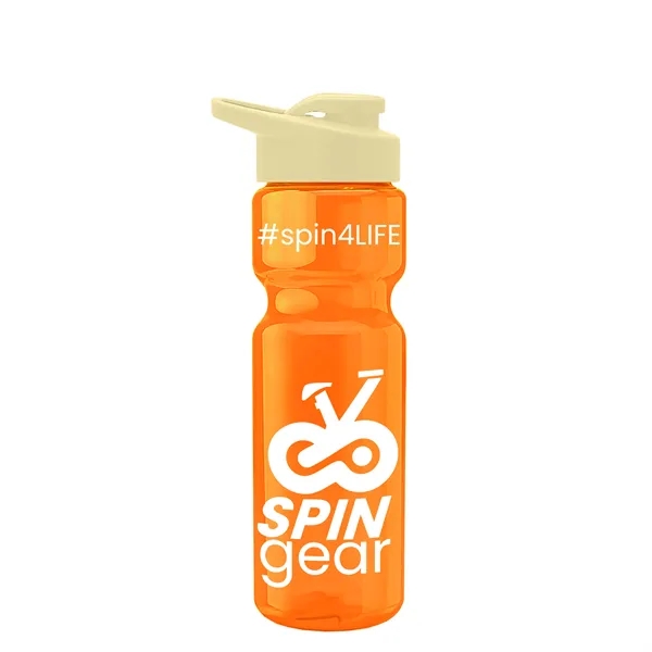 Champion 28 Oz. Transparent Bottle - Drink Thru Lid (Colors)... from ASI 40480 Koozie Group