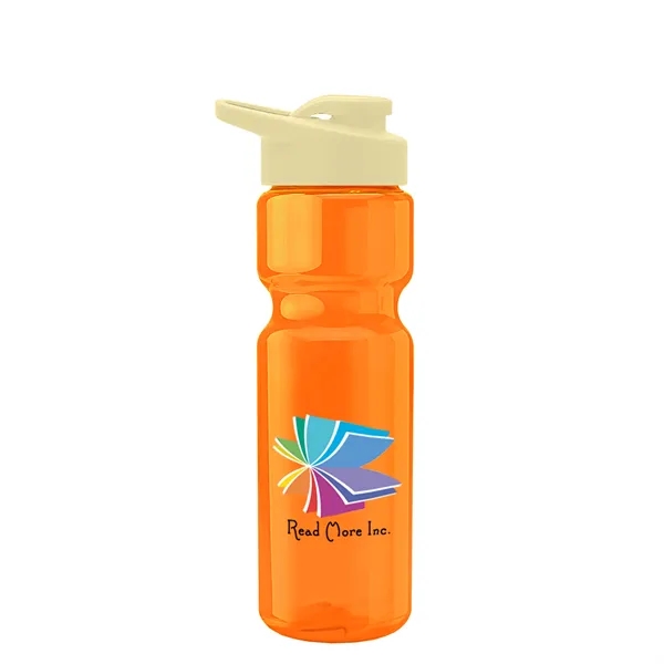 Champion 28 Oz. Transparent Bottle - Drink Thru Lid (Colors)... from ASI 40480 Koozie Group
