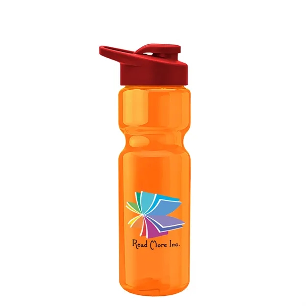 Champion 28 Oz. Transparent Bottle - Drink Thru Lid (Colors)... from ASI 40480 Koozie Group