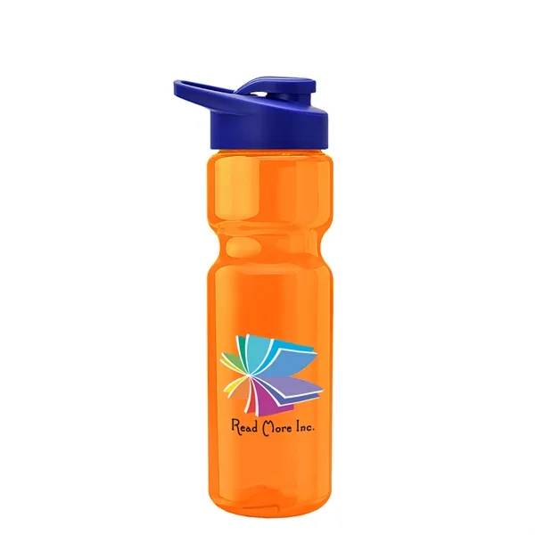 Champion 28 Oz. Transparent Bottle - Drink Thru Lid (Colors)... from ASI 40480 Koozie Group