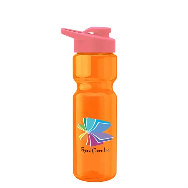 Champion 28 Oz. Transparent Bottle - Drink Thru Lid (Colors)... from ASI 40480 Koozie Group