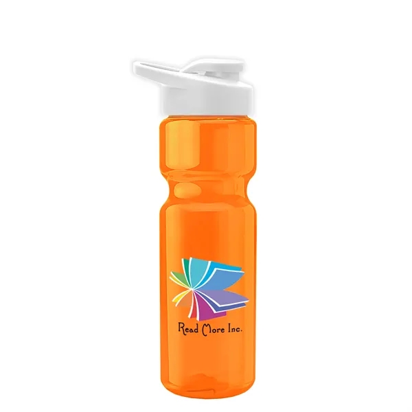 Champion 28 Oz. Transparent Bottle - Drink Thru Lid (Colors)... from ASI 40480 Koozie Group