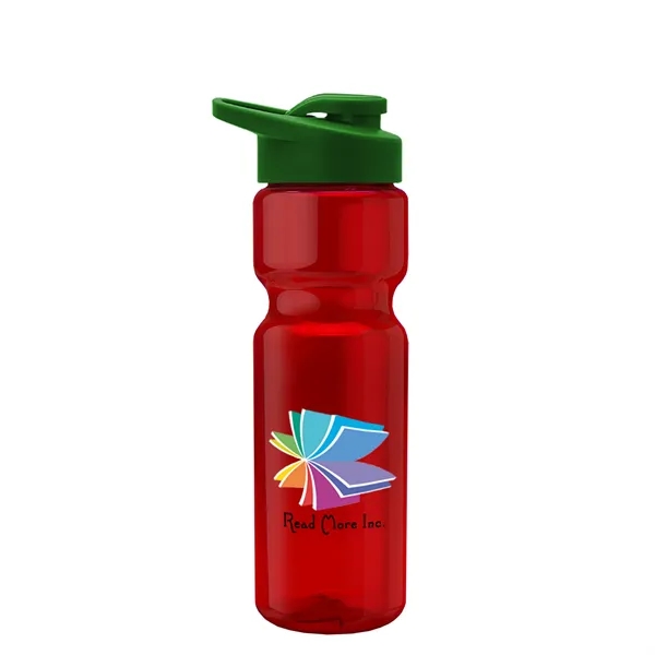 Champion 28 Oz. Transparent Bottle - Drink Thru Lid (Colors)... from ASI 40480 Koozie Group