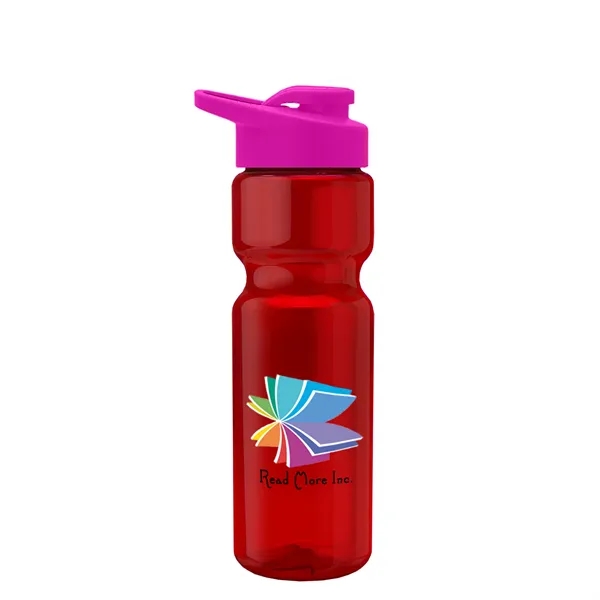 Champion 28 Oz. Transparent Bottle - Drink Thru Lid (Colors)... from ASI 40480 Koozie Group