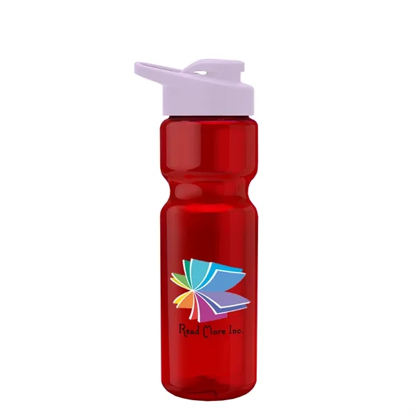 Champion 28 Oz. Transparent Bottle - Drink Thru Lid (Colors)... from ASI 40480 Koozie Group