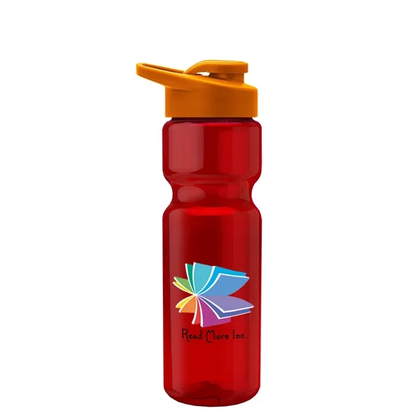 Champion 28 Oz. Transparent Bottle - Drink Thru Lid (Colors)... from ASI 40480 Koozie Group
