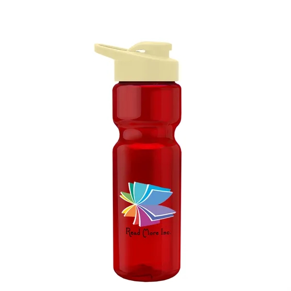 Champion 28 Oz. Transparent Bottle - Drink Thru Lid (Colors)... from ASI 40480 Koozie Group