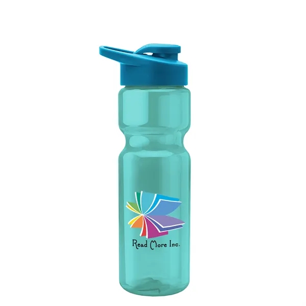 Champion 28 Oz. Transparent Bottle - Drink Thru Lid (Colors)... from ASI 40480 Koozie Group