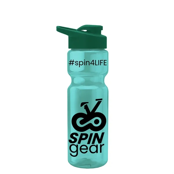 Champion 28 Oz. Transparent Bottle - Drink Thru Lid (Colors)... from ASI 40480 Koozie Group