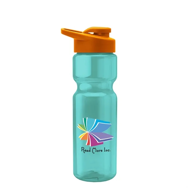 Champion 28 Oz. Transparent Bottle - Drink Thru Lid (Colors)... from ASI 40480 Koozie Group