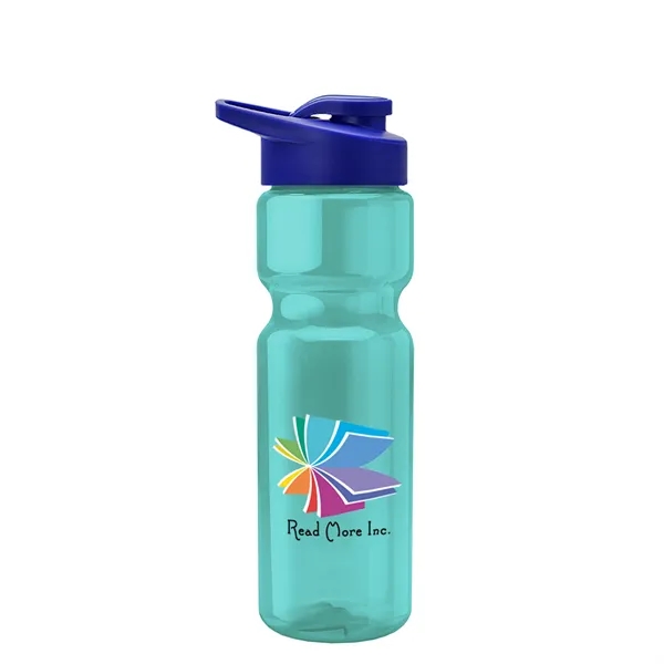 Champion 28 Oz. Transparent Bottle - Drink Thru Lid (Colors)... from ASI 40480 Koozie Group