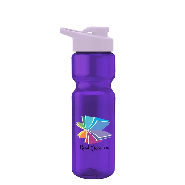 Champion 28 Oz. Transparent Bottle - Drink Thru Lid (Colors)... from ASI 40480 Koozie Group