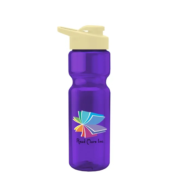 Champion 28 Oz. Transparent Bottle - Drink Thru Lid (Colors)... from ASI 40480 Koozie Group