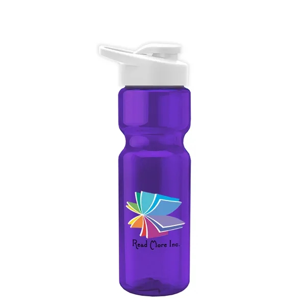 Champion 28 Oz. Transparent Bottle - Drink Thru Lid (Colors)... from ASI 40480 Koozie Group