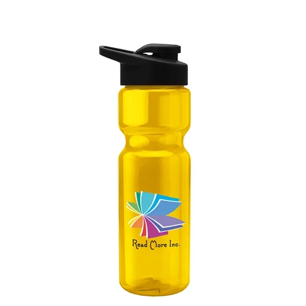 Champion 28 Oz. Transparent Bottle - Drink Thru Lid (Colors)... from ASI 40480 Koozie Group