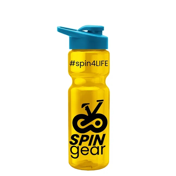 Champion 28 Oz. Transparent Bottle - Drink Thru Lid (Colors)... from ASI 40480 Koozie Group