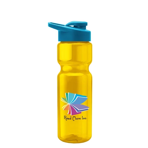 Champion 28 Oz. Transparent Bottle - Drink Thru Lid (Colors)... from ASI 40480 Koozie Group