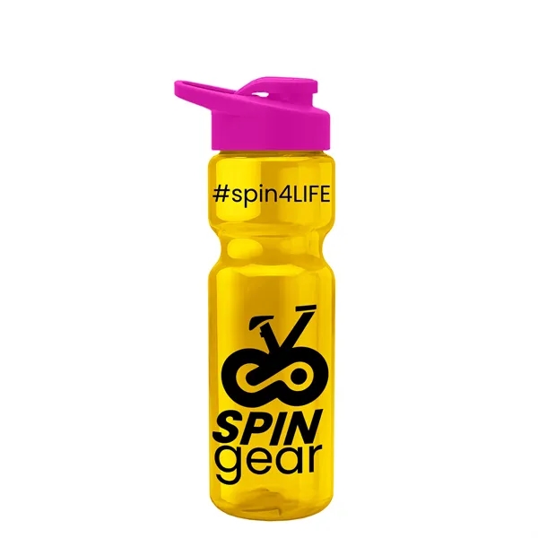 Champion 28 Oz. Transparent Bottle - Drink Thru Lid (Colors)... from ASI 40480 Koozie Group