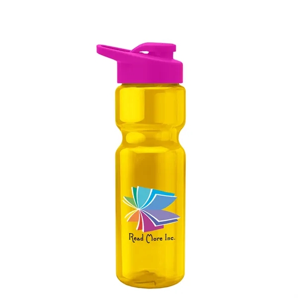 Champion 28 Oz. Transparent Bottle - Drink Thru Lid (Colors)... from ASI 40480 Koozie Group