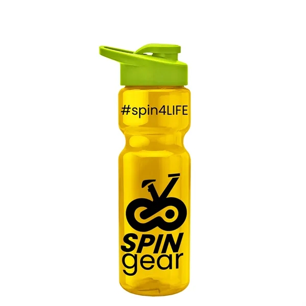 Champion 28 Oz. Transparent Bottle - Drink Thru Lid (Colors)... from ASI 40480 Koozie Group