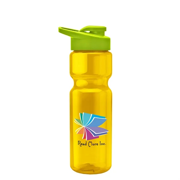 Champion 28 Oz. Transparent Bottle - Drink Thru Lid (Colors)... from ASI 40480 Koozie Group