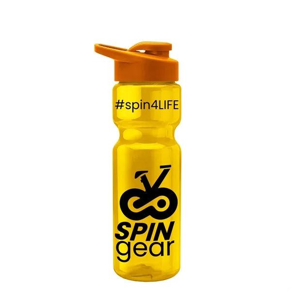 Champion 28 Oz. Transparent Bottle - Drink Thru Lid (Colors)... from ASI 40480 Koozie Group
