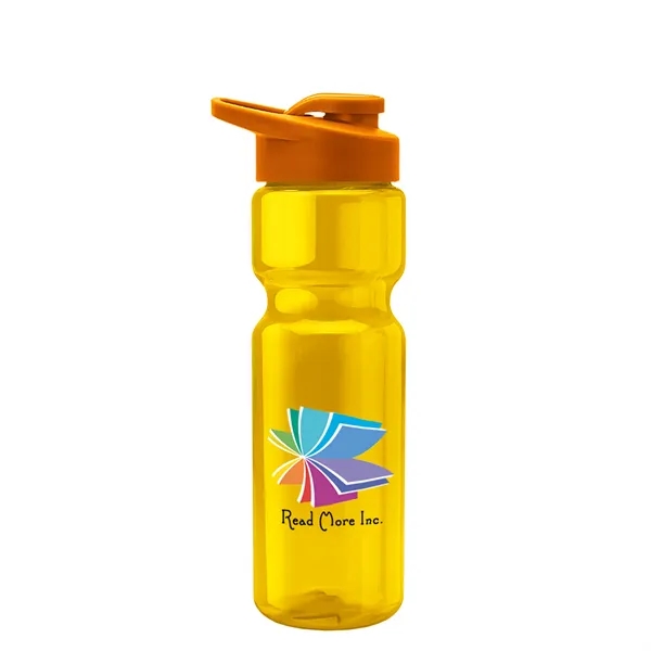 Champion 28 Oz. Transparent Bottle - Drink Thru Lid (Colors)... from ASI 40480 Koozie Group