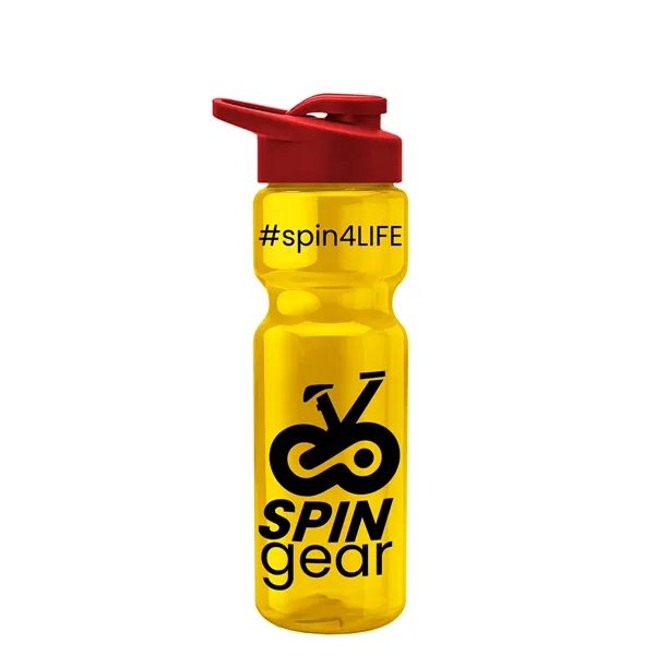 Champion 28 Oz. Transparent Bottle - Drink Thru Lid (Colors)... from ASI 40480 Koozie Group