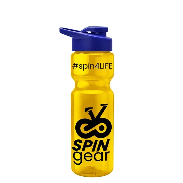 Champion 28 Oz. Transparent Bottle - Drink Thru Lid (Colors)... from ASI 40480 Koozie Group