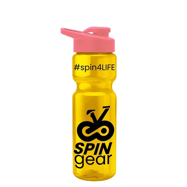 Champion 28 Oz. Transparent Bottle - Drink Thru Lid (Colors)... from ASI 40480 Koozie Group