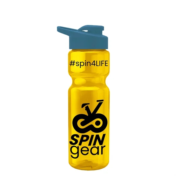 Champion 28 Oz. Transparent Bottle - Drink Thru Lid (Colors)... from ASI 40480 Koozie Group