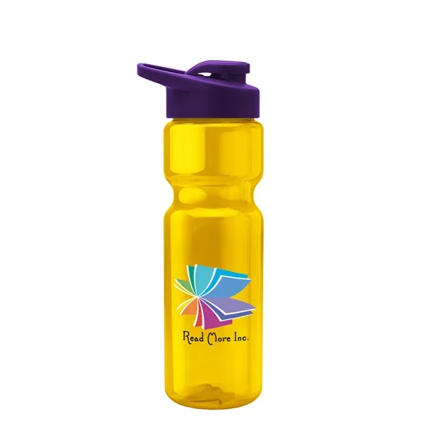 Champion 28 Oz. Transparent Bottle - Drink Thru Lid (Colors)... from ASI 40480 Koozie Group