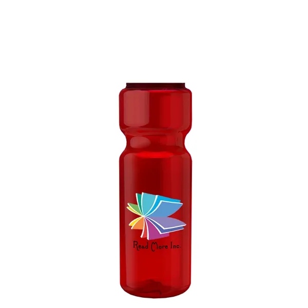 Champion 28 Oz. Transparent Bottle - Drink Thru Lid (Colors)... from ASI 40480 Koozie Group