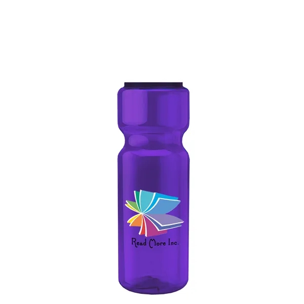 Champion 28 Oz. Transparent Bottle - Drink Thru Lid (Colors)... from ASI 40480 Koozie Group