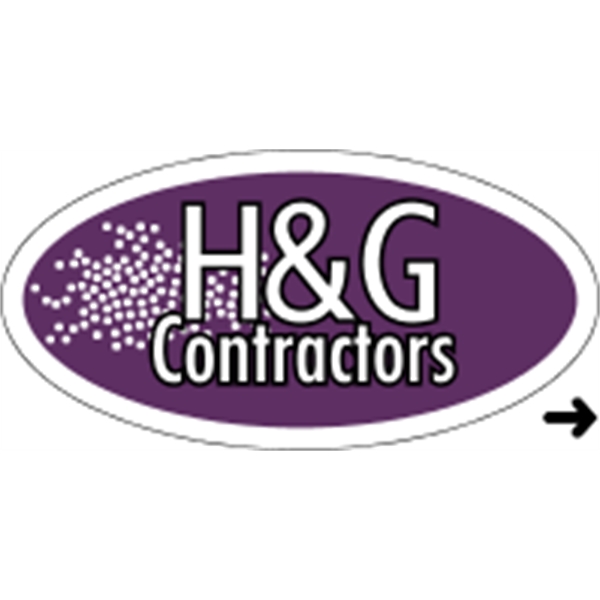 1.375" x 2.75" oval shaped roll labels with a one color... from ASI 89910 Stouse, LLC