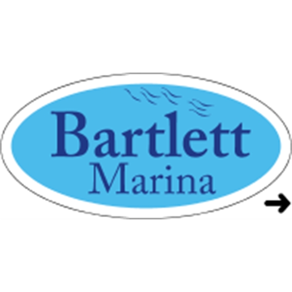 1.375" x 2.75" oval shaped roll labels with a one color... from ASI 89910 Stouse, LLC