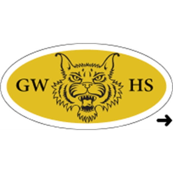 1.375" x 2.75" oval shaped roll labels with a one color... from ASI 89910 Stouse, LLC