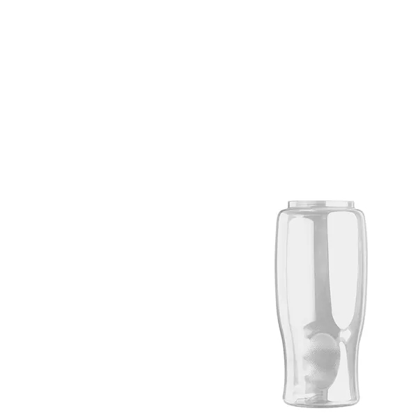 27 oz. Poly-pure transparent bottle with microfiber golf towel. Towel is... from ASI 40480 Koozie Group