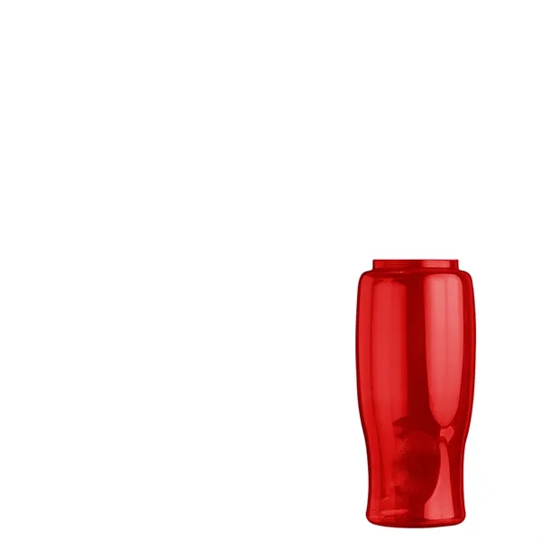 27 oz. Poly-pure transparent bottle with microfiber golf towel. Towel is... from ASI 40480 Koozie Group