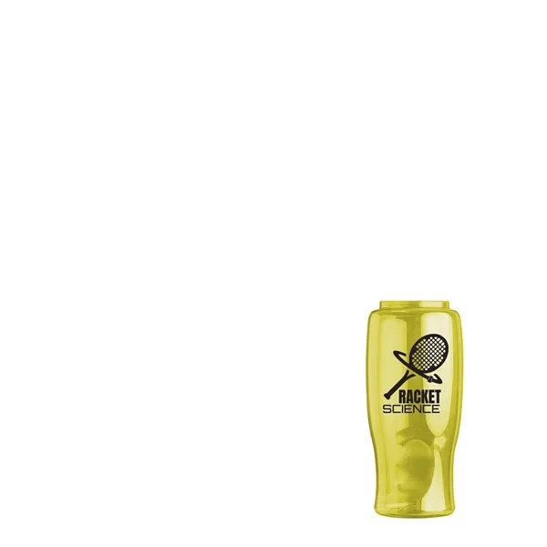 27 oz. Poly-pure transparent bottle with microfiber golf towel. Towel is... from ASI 40480 Koozie Group