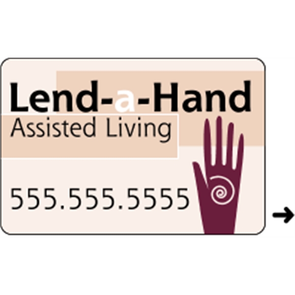 2" x 3" rectangle roll labels with a one color imprint.... from ASI 89910 Stouse, LLC