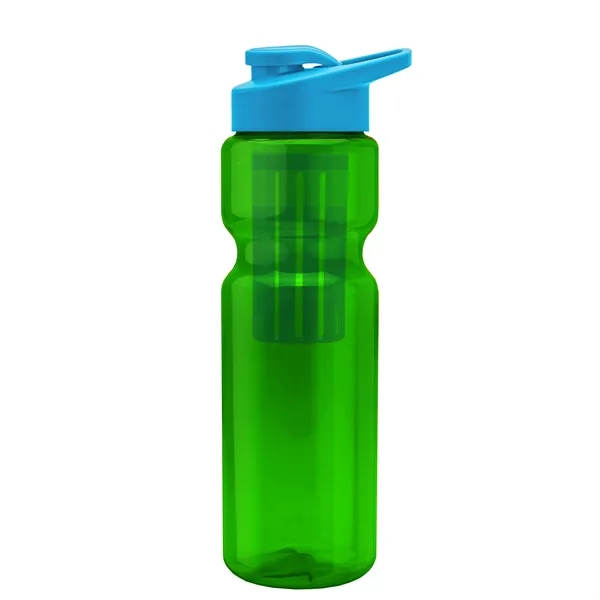 Champion 28 Oz. Transparent Bottle - Drink Thru Lid and Large... from ASI 40480 Koozie Group