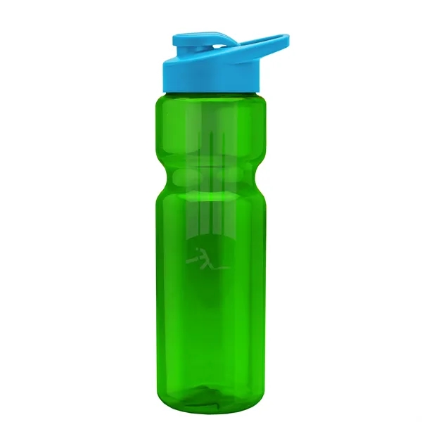 Champion 28 Oz. Transparent Bottle - Drink Thru Lid and Large... from ASI 40480 Koozie Group