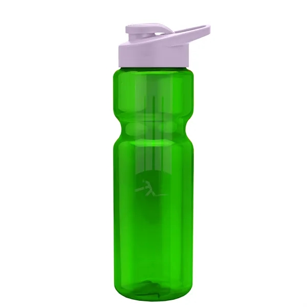 Champion 28 Oz. Transparent Bottle - Drink Thru Lid and Large... from ASI 40480 Koozie Group