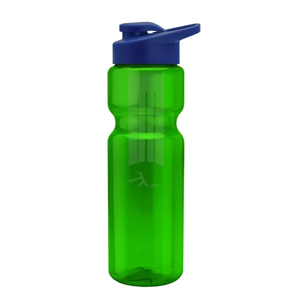 Champion 28 Oz. Transparent Bottle - Drink Thru Lid and Large... from ASI 40480 Koozie Group