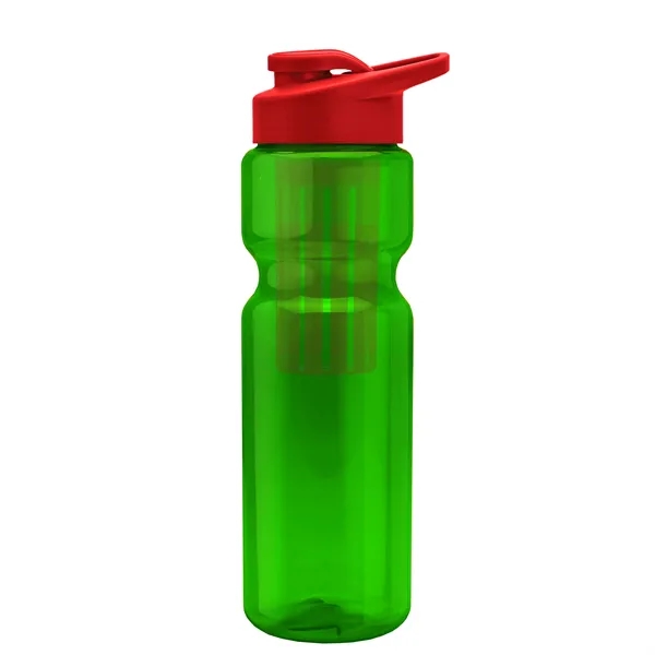 Champion 28 Oz. Transparent Bottle - Drink Thru Lid and Large... from ASI 40480 Koozie Group