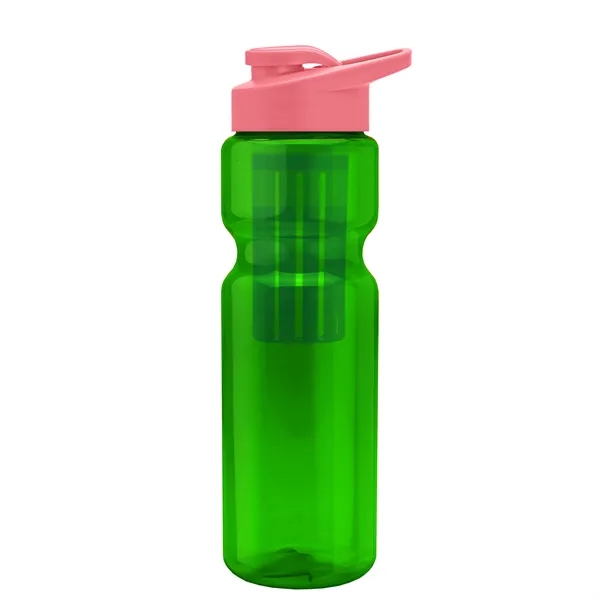 Champion 28 Oz. Transparent Bottle - Drink Thru Lid and Large... from ASI 40480 Koozie Group