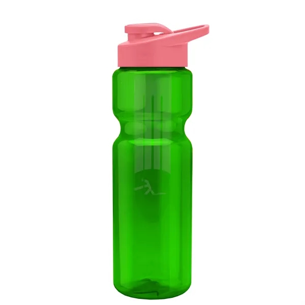 Champion 28 Oz. Transparent Bottle - Drink Thru Lid and Large... from ASI 40480 Koozie Group
