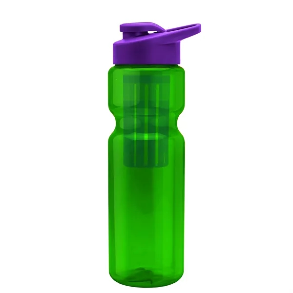 Champion 28 Oz. Transparent Bottle - Drink Thru Lid and Large... from ASI 40480 Koozie Group
