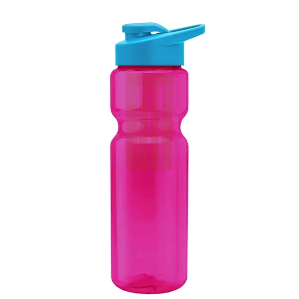Champion 28 Oz. Transparent Bottle - Drink Thru Lid and Large... from ASI 40480 Koozie Group